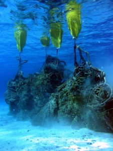 underwater lift bag
